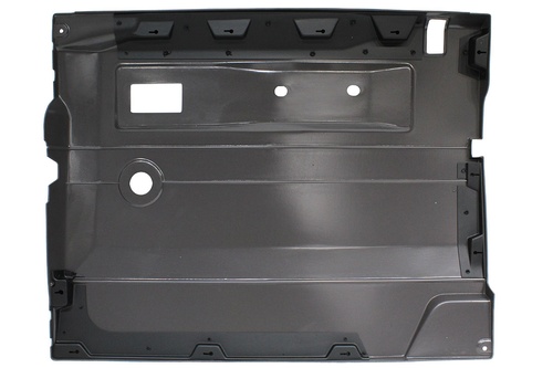 DGREY LH PUSH BUTTON FRT DOOR CARD WITH MANUAL WINDOWS DEF UPTO 2007
