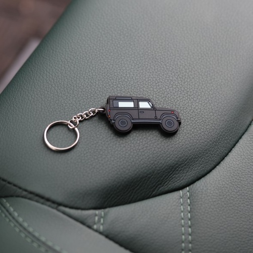 Porta chaves Land Rover DEFENDER 90 preto