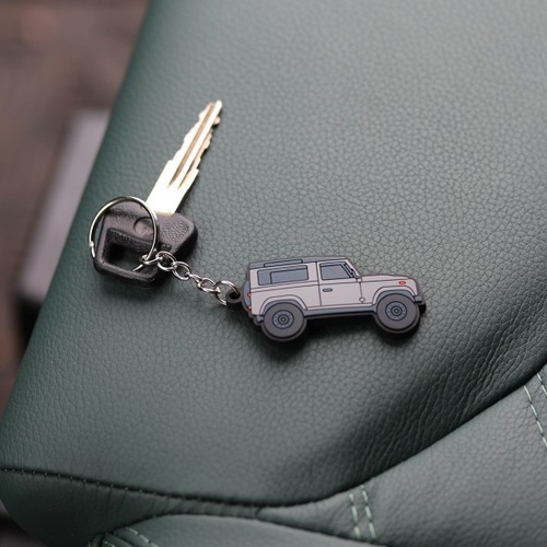 Porta chaves Land Rover DEFENDER 90 cinza