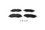 BRAKE PADS - WITH SPRINGS