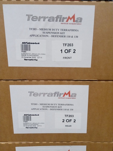Kit Suspensão medium load Def 110/130