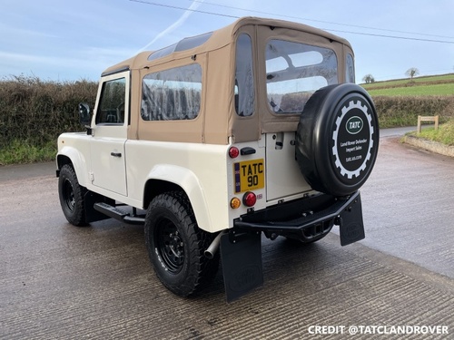 Capota lona Defender 90 XS