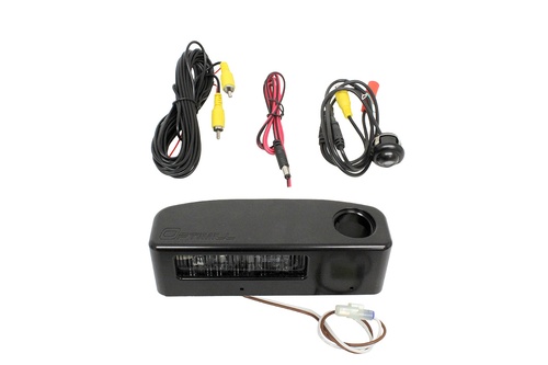 NUMBER PLATE LIGHT WITH CAMERA
