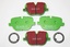 BRAKE PAD REAR GREEN