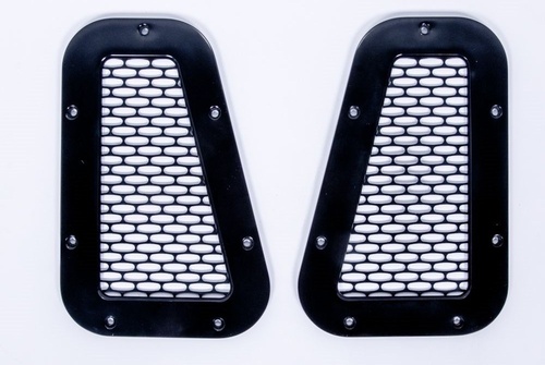 Kit grelhas superiores (2x) guarda lamas Honeycomb Defender