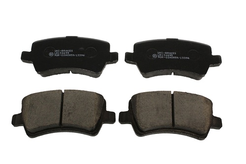 BRAKE PADS - WITH SPRINGS