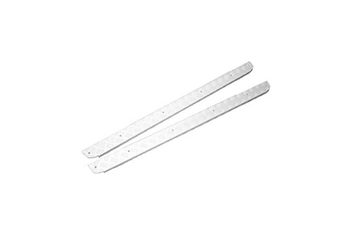 SIDE SILLS PAIR - SILVER ANODISED - 90"