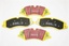 BRAKE PAD FRONT YELLOW STUFF