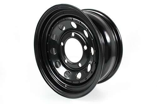 STEEL WHEEL - MODULAR - BLACK