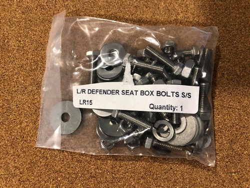 Kit Parafusos Restauro Aço Inox Defender 90 /110 (2p)