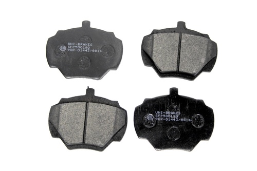 BRAKE PAD SET - REAR - LESS PINS and CLI