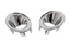 FOG LIGHT COVER SET - CHROME