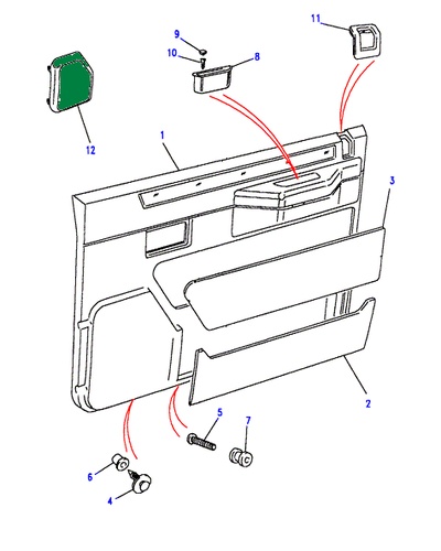 Tampas colunas Range Rover Classic Soft Dash (par)