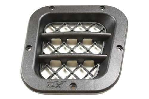 Grelha entrada de ar lateral Defender KBX - preto mate