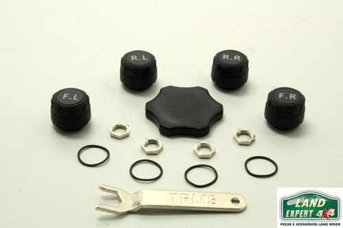 Kit de regulação da pressão dos pneus por Bluetooth