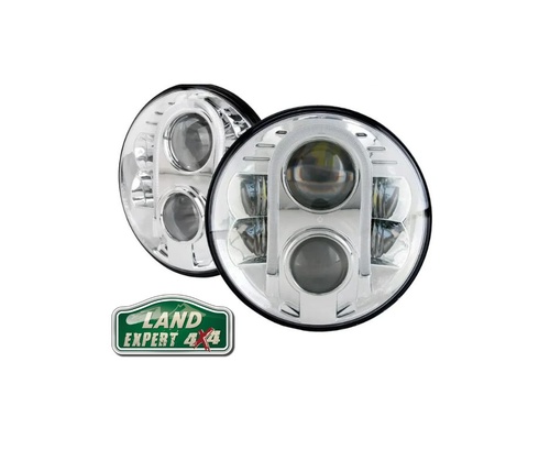 Óticas / faróis LED redondos  (par)