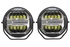 LED DRIVING ROUND MX260-CB - TWIN PACK