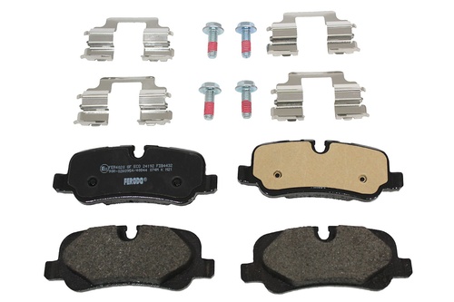 BRAKE PAD SET - REAR - LESS SPRINGS