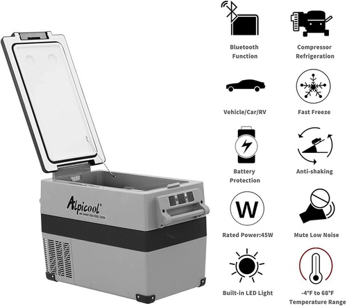 Arca/frigorífico Alpicool  45L