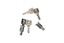 LOCK SET 2 BARRELS/KEYS