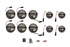 95MM HALO & BAR STYLE LED DEFENDER LIGHT KIT - SMOKED