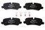 BRAKE PAD SET - REAR