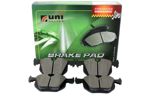 BRAKE PAD SET - REAR - LESS ARMOURED