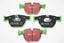 FRT BRAKE PAD SET HIGH PERFORMANCE