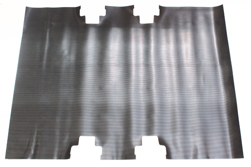 RUBBER FLOORMAT 4 SEAT VERSION DEF 90 2007 ON
