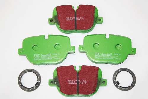 BRAKE PAD REAR GREEN