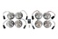 Kit farolins transparentes Defender - Wipac