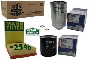 Kit Filtros Discovery 1 / RR 300 tdi