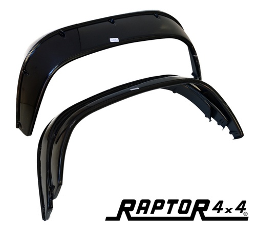 Abas Frente  +10 cm Estilo Spectre Defender (preto brilhante)