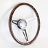 Volante Madeira "Evander Wood Rim" 15" com cubo
