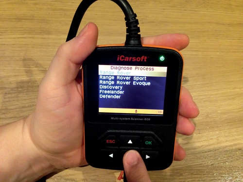 Aparelho Diagnóstico iCarsoft Terrafirma