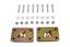 TERRAFIRMA 4 HOLE ANTI ROLL BAR SPACER KIT FOR DEFENDERS