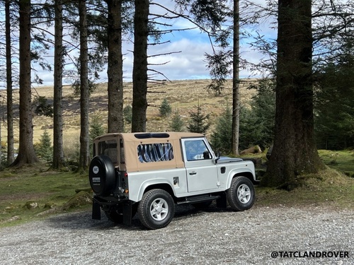 Capota lona Defender 90 XS