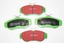 BRAKE PAD SET FR H-PERFORM
