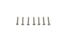 GRILLE HEATER INLET STAINLESS SCREWS x 7