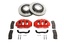 RED 18" 6 PISTON FRONT KIT