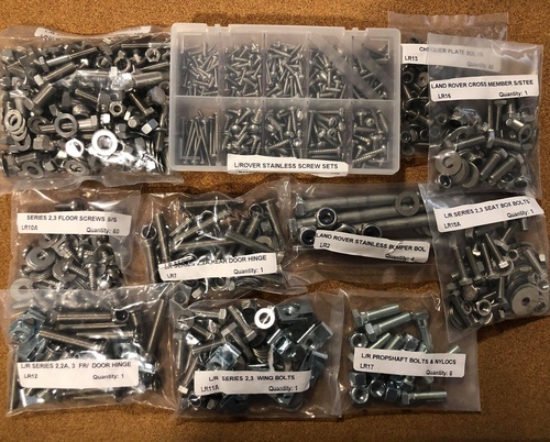 Kit Parafusos Restauro Aço Inox Series 2/3