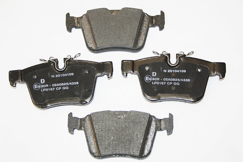 BRAKE PADS LESS SPRINGS
