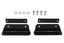TF ROOF LIGHT BAR - SATIN BLACK - STRAIGHT TUBULAR STEEL - DEFENDER