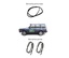 Kit Borrachas Discovery 1 (3 PORTAS)