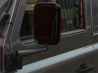 Espelho Retrovisor Preto Brilhante Defender