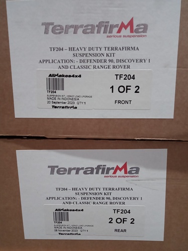 SUSP. KIT - HEAVY LOAD - ALL TERRAIN +2"