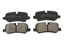 BRAKE PAD SET - REAR - AXEL SET WITH SPR