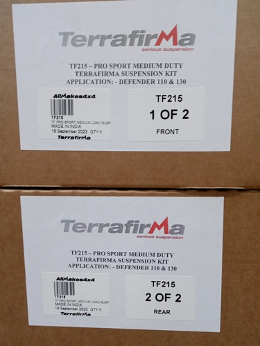 TF PRO SPORT MEDIUM LOAD SUSP KIT 110/130