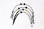TERRAFIRMA GOODRIDGE BRAKE HOSE KIT FL2 06-13. 4 LINE KIT.