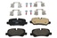 BRAKE PAD SET - REAR - LESS SPRINGS